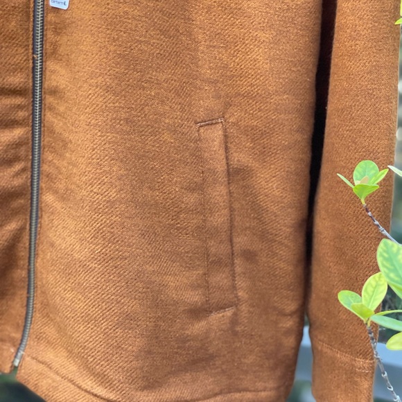 CARHARTT PAWNEE SHIRT JACKET 104074 BROWN - Picture 4 of 9